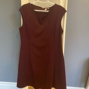 Gap ponte fitted dress with slight flare